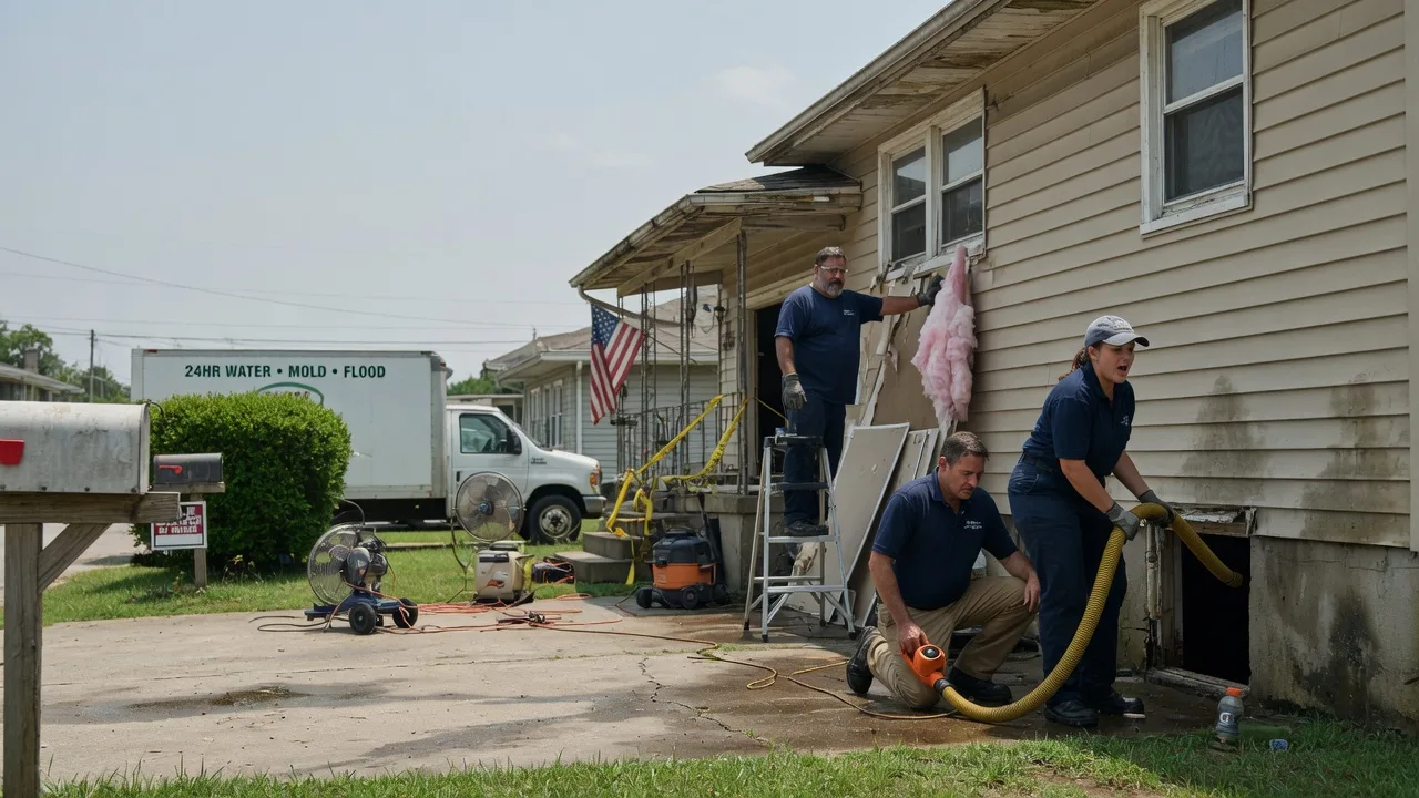 Water Damage Repair in Dighton, KS near me